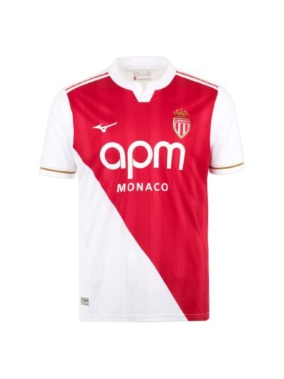 AS Monaco Home Children's Jersey 2025 2026