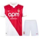 AS Monaco Home Children's Kit Jersey 2025 2026