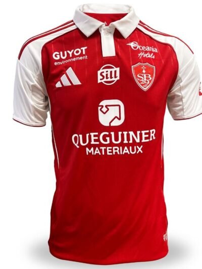 Stade Brestois Home Jersey 2025-2026